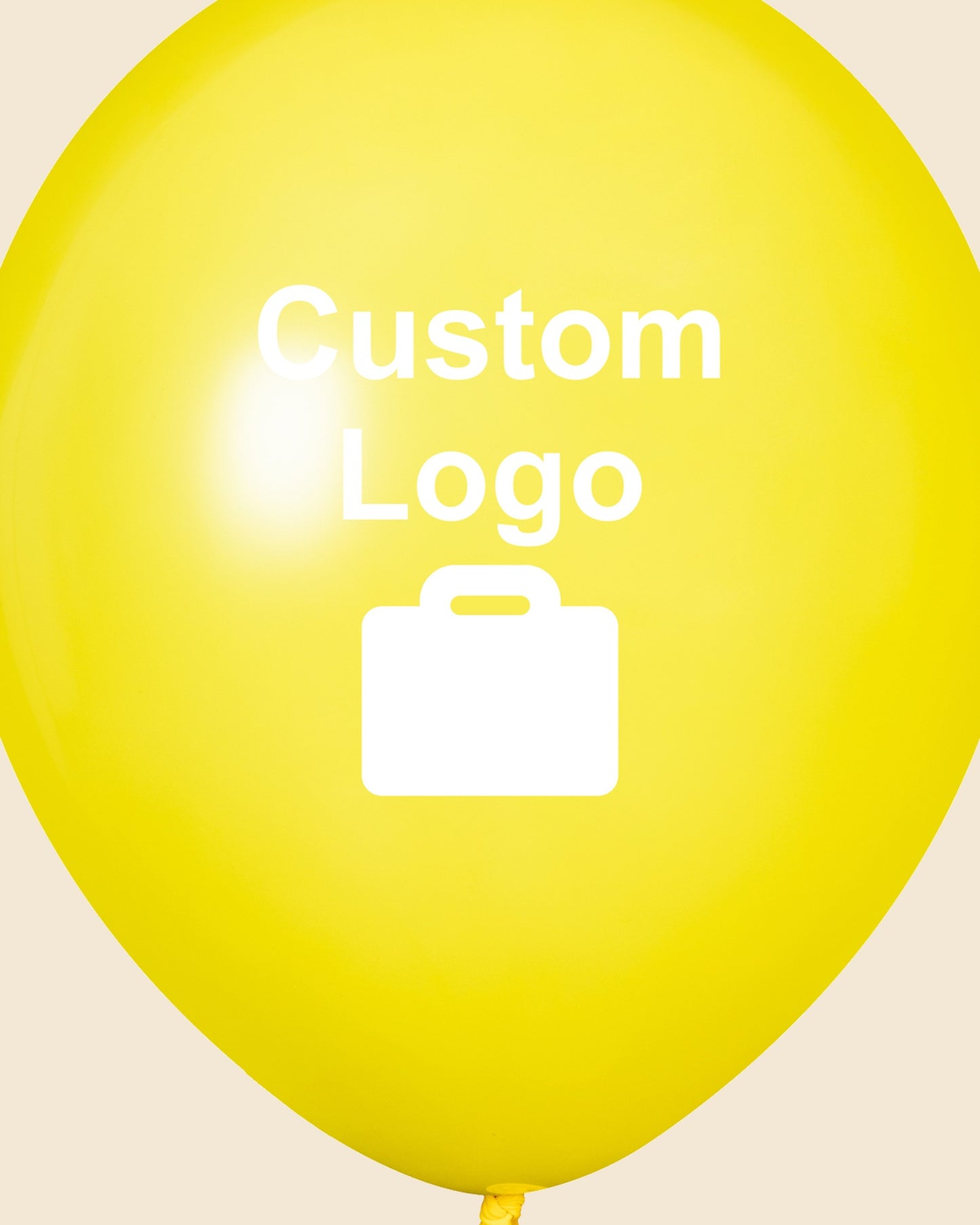 Custom 11" Logo Balloons – One-Color Print