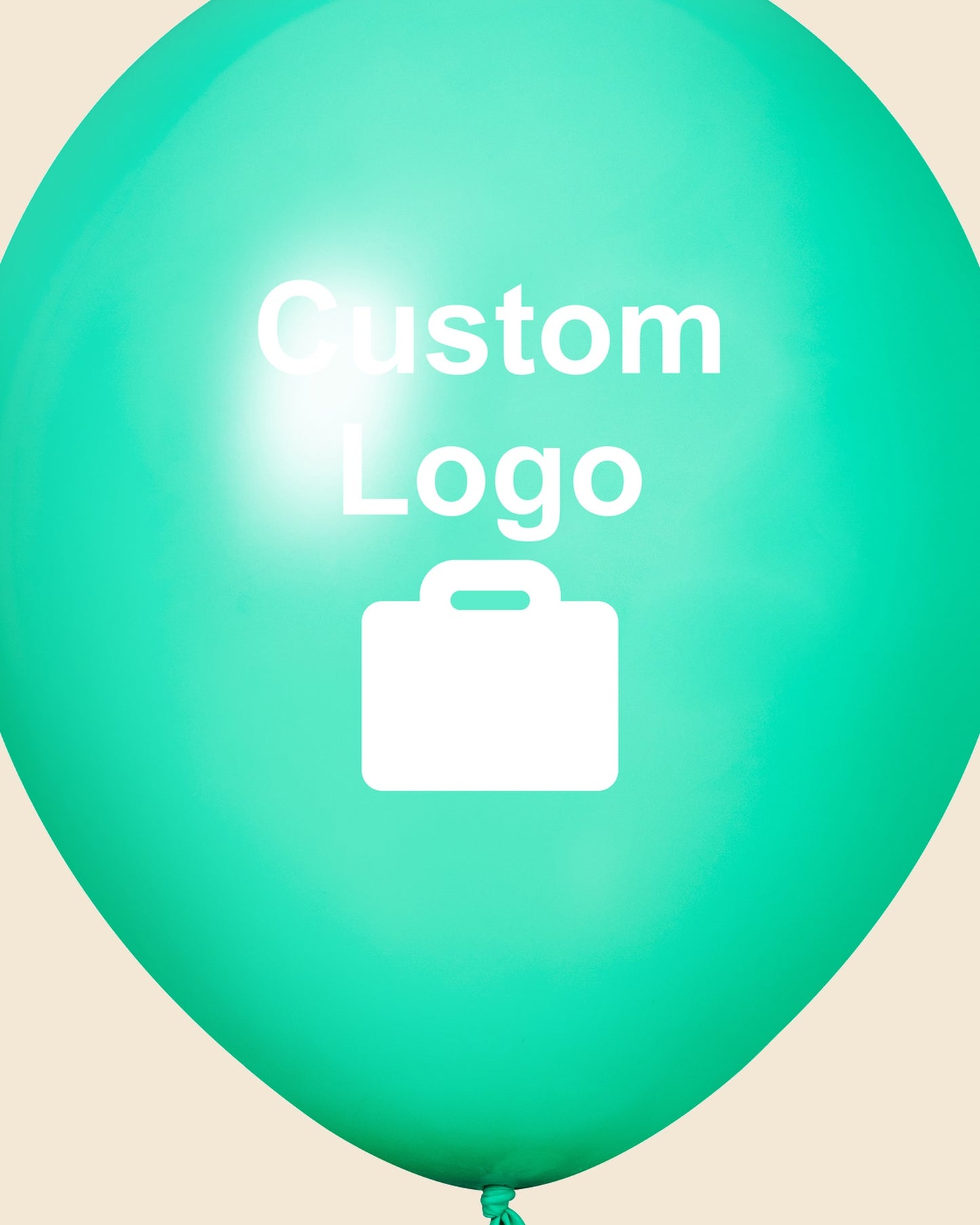 Custom 9" Logo Balloons – One-Color Print