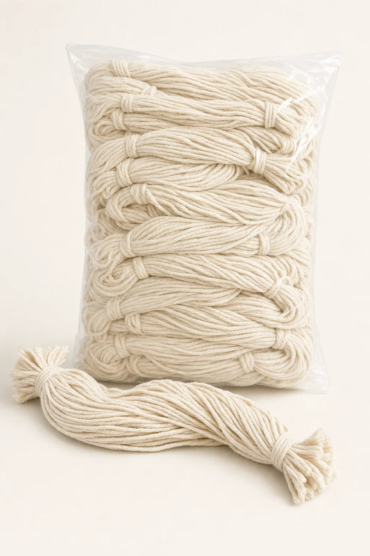 Pre-Cut 4' Cotton Balloon Strings – 1000 Count premium studio product photo
