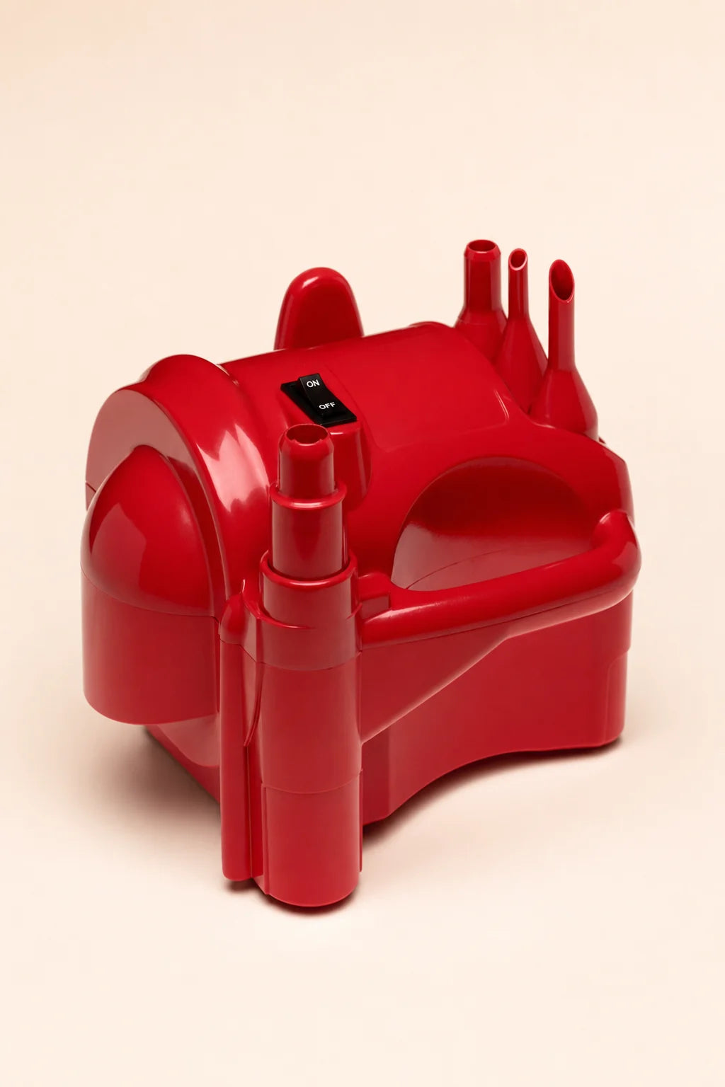 PRO Electric Cool Air Balloon Inflator-Red premium studio product photo