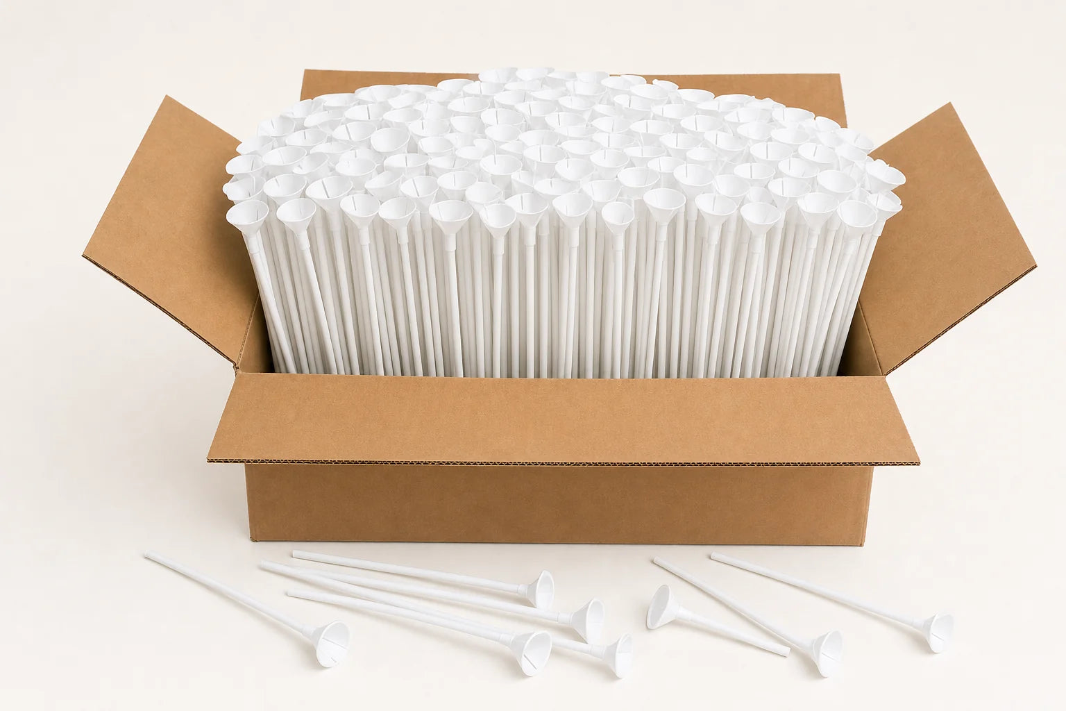 Balloon Sticks & Cups – Pack of 1000 quantity and scale product image