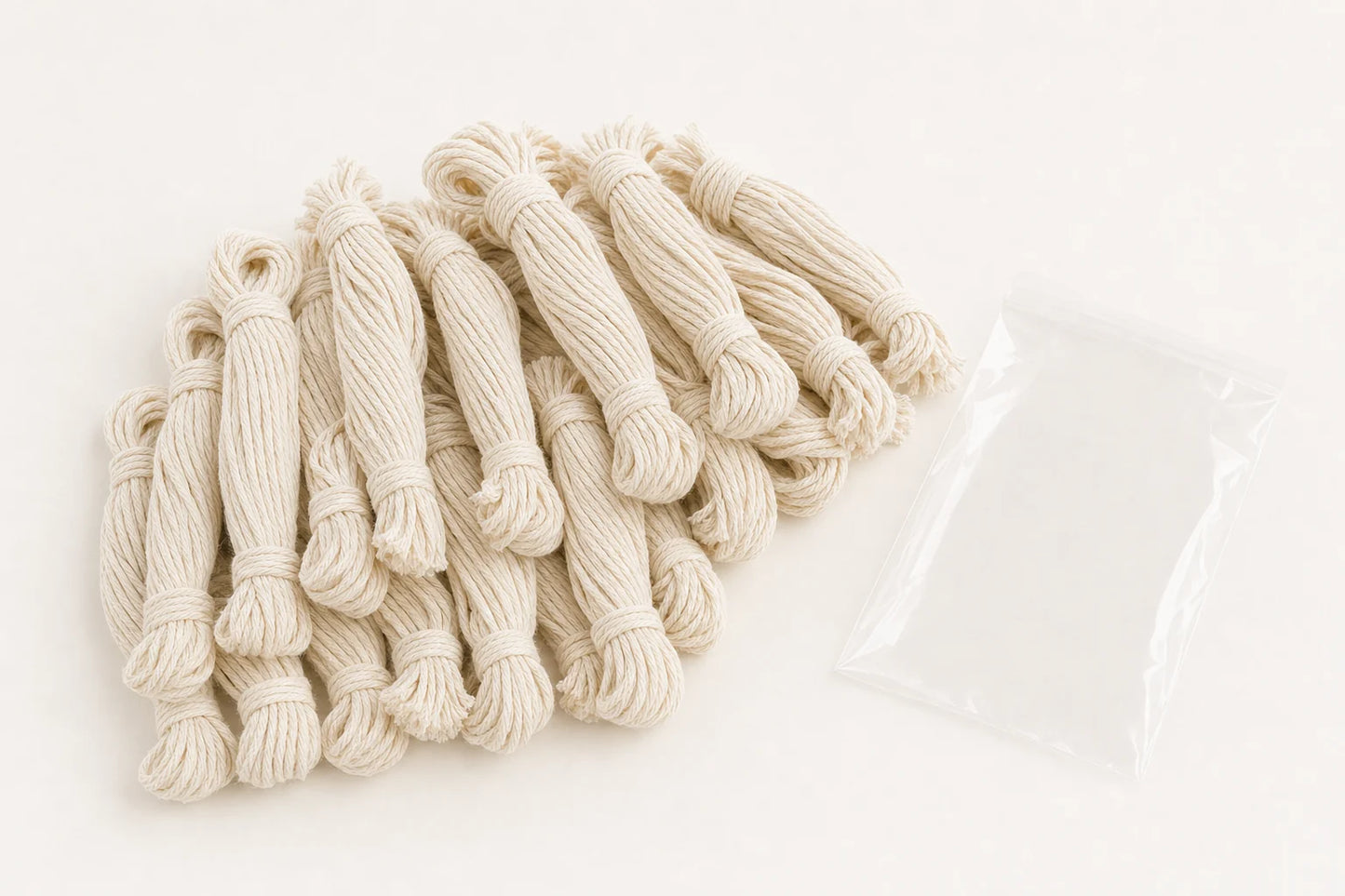 Pre-Cut 4' Cotton Balloon Strings – 144 Count quantity and scale product image