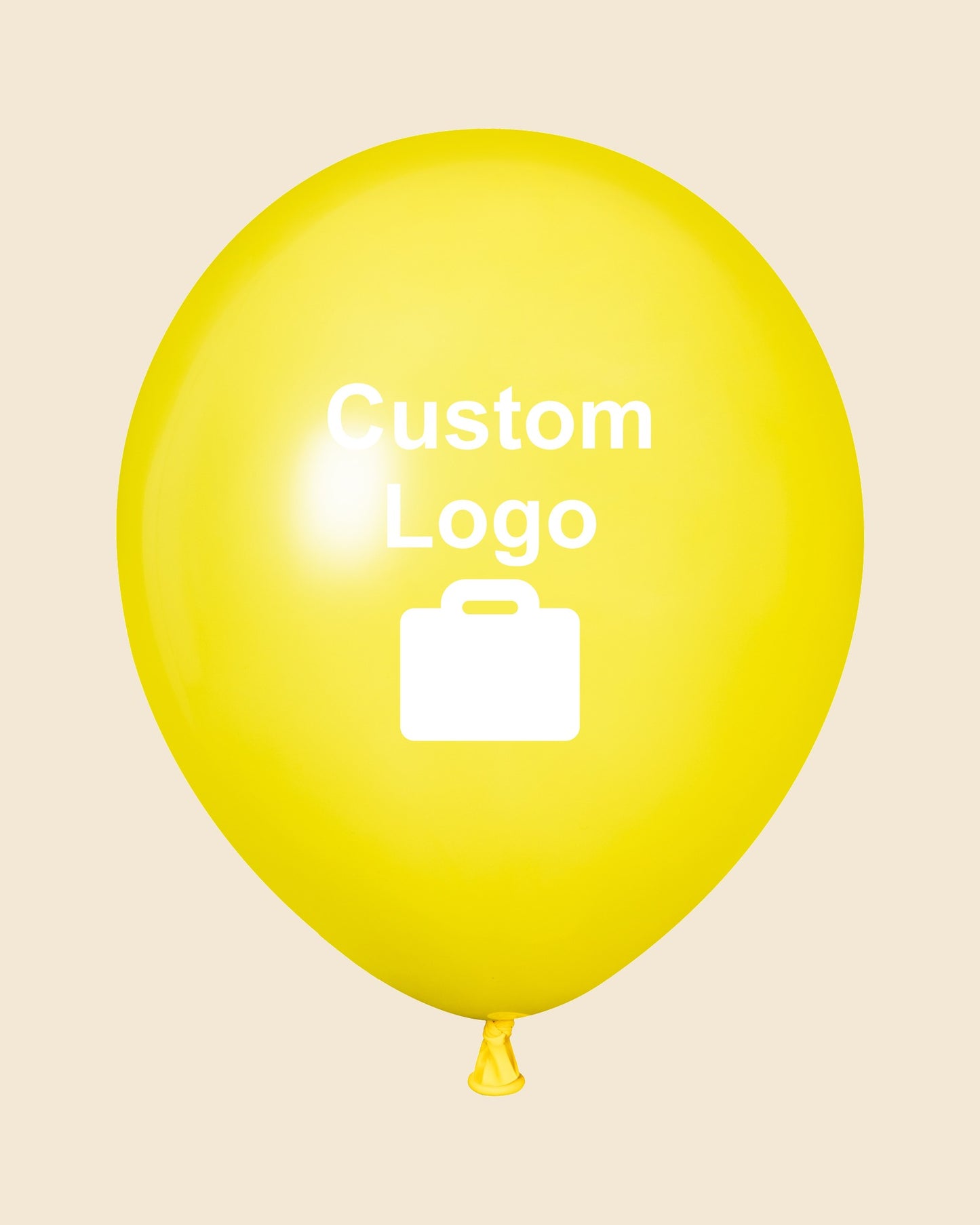 Custom 9" Logo Balloons – One-Color Print