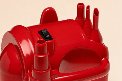 PRO Electric Cool Air Balloon Inflator-Red close-up product detail