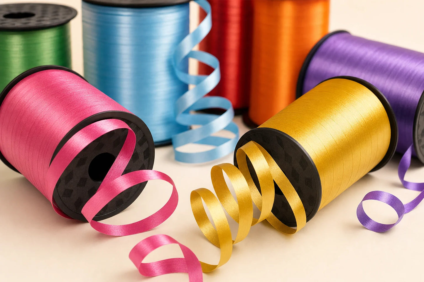 Curling Ribbons- 500 Yards close-up product detail