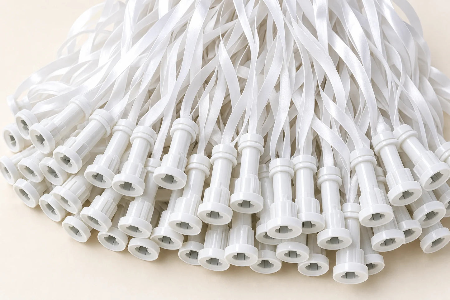Seal-Sealing Valves with 4' Ribbons – 1000 close-up product detail