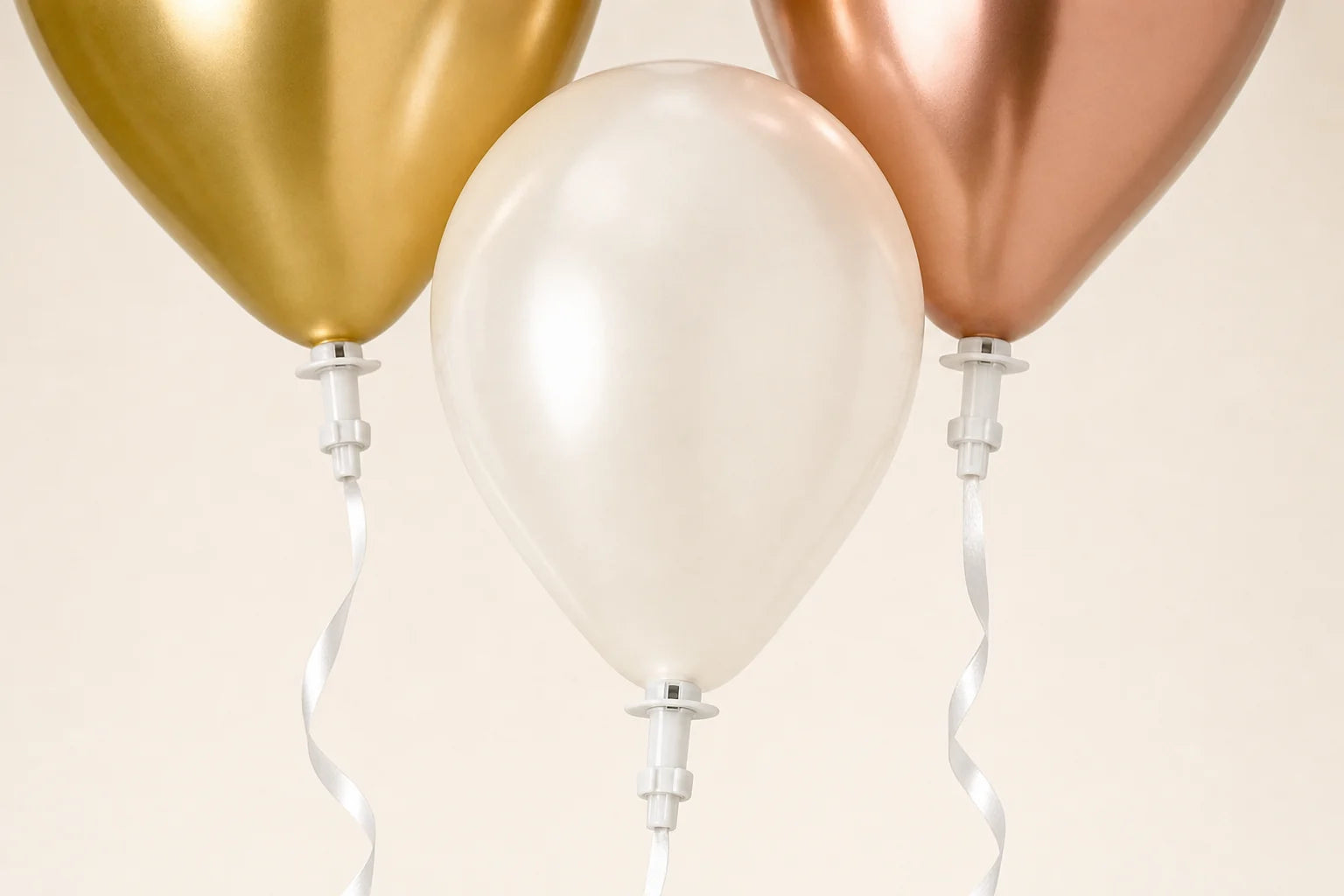 Seal-Sealing Valves with 4' Ribbons – 100 shown in balloon setup use case