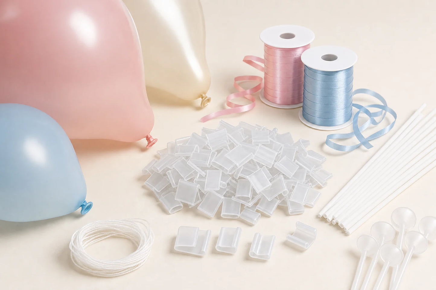 Balloon EZ Clips – 144 Count compatible with Balloon Home balloons and accessories