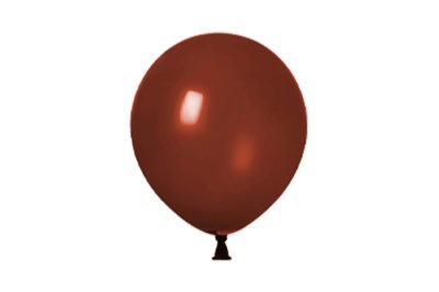 Brown balloon