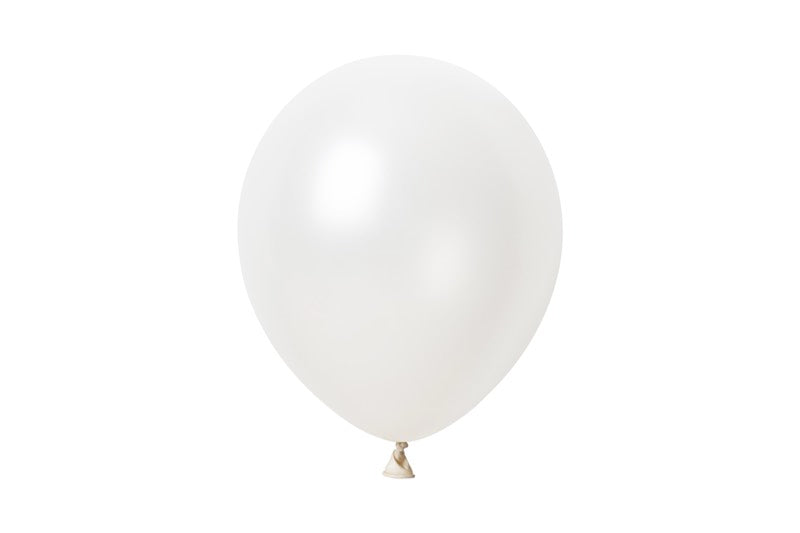 Pearl White balloon